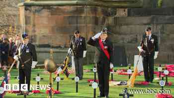 Watch: Armistice Day tributes take place across Scotland