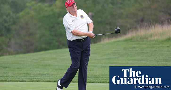 South Korean president practising golf to prepare for future meetings with Donald Trump