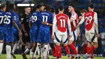 Rio Ferdinand calls for Chelsea star to be fined two-weeks' wages for 'disrespectful' behaviour in Blues' draw against Arsenal