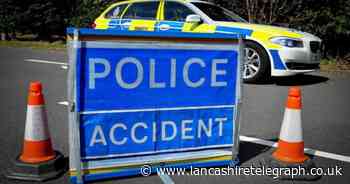 Delays at road leading up to M65 junction after crash