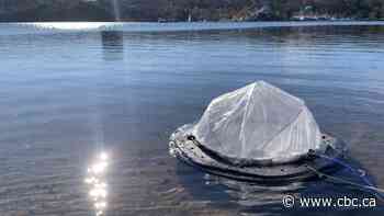 This dome-shaped device floating in Halifax Harbour isn't a buoy