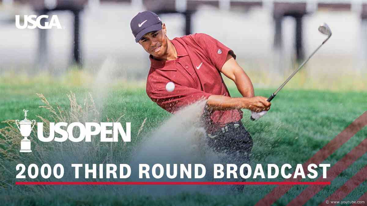 2000 U.S. Open (Round 3): Tiger Woods on the Brink of History at Pebble Beach | Full Broadcast