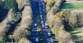 In pictures: Motorists face morning traffic chaos