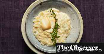 Nigel Slater’s recipe for orzo, smoked mozzarella and thyme