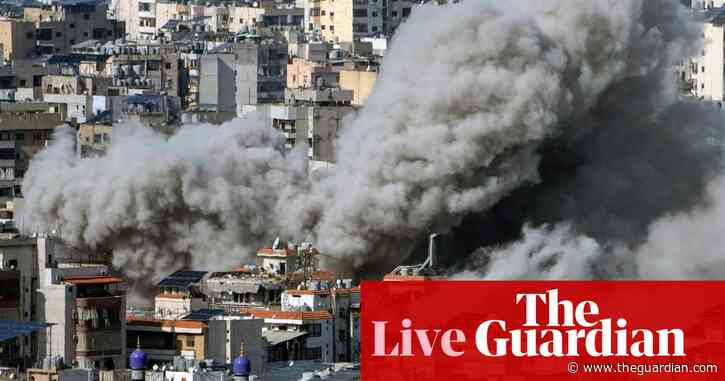 Middle East crisis live: Fresh Israeli strikes on Lebanon as new defence minister dismisses talk of ceasefire