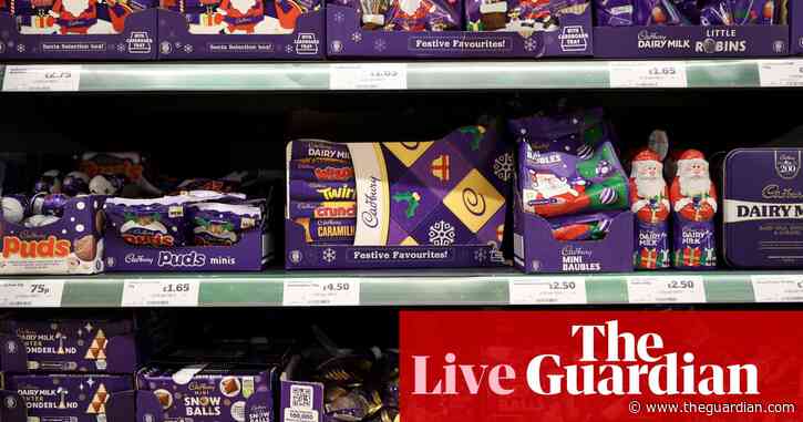 UK grocery inflation picks up to 2.3%; unemployment rises while regular wage growth slows – business live