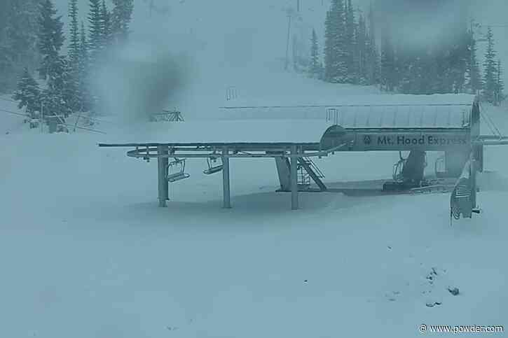 Oregon Ski Resort To Claim Earliest Opening in 15 Years