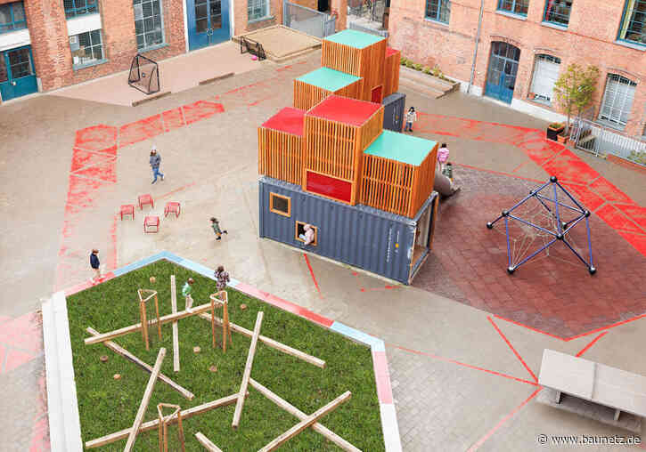 Toben und Chillen
 - Schulhofgestaltung in Berlin von baukind Architekten