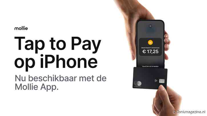 Mollie lanceert Tap to Pay op iPhone