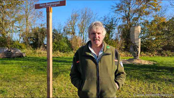 Bant - Gouden speld en eigen pad voor boswachter Kuinderbos