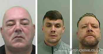 Two Newcastle men involved in drug trafficking operation jailed alongside accomplice for 47 years