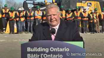 Ontario investing in $25M state-of-the-art crane training facility in Oro-Medonte