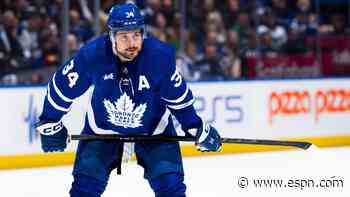 Berube: Leafs 'trying to manage' Matthews' injury