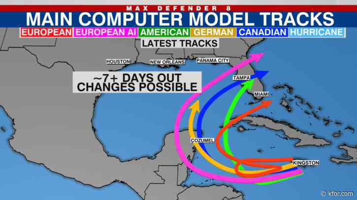 LIVE: Caribbean disturbance has potential path toward Florida, models show | Tracking the Tropics