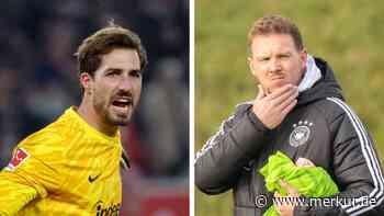 „Die unfassbare Wahrheit“: Nagelsmann liefert sich verbales Scharmützel mit Eintracht-Keeper Trapp