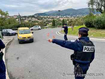 112 véhicules contrôlés, des dépistages positifs, 25 excès de vitesse... Pourquoi la police a multiplié les contrôles ce mardi à Grasse