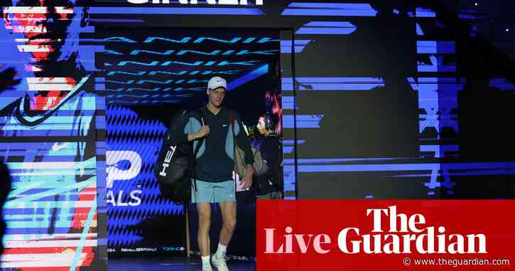 Jannik Sinner v Taylor Fritz: ATP Finals group-stage tennis – live