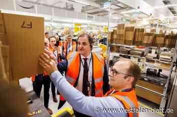 Steinheim: Amazon-Logistikzentrum in Belle offiziell eröffnet