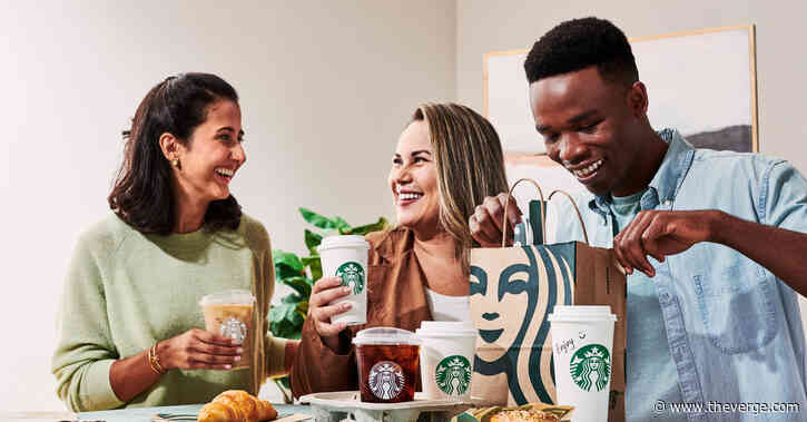 Starbucks now offers delivery in its own app