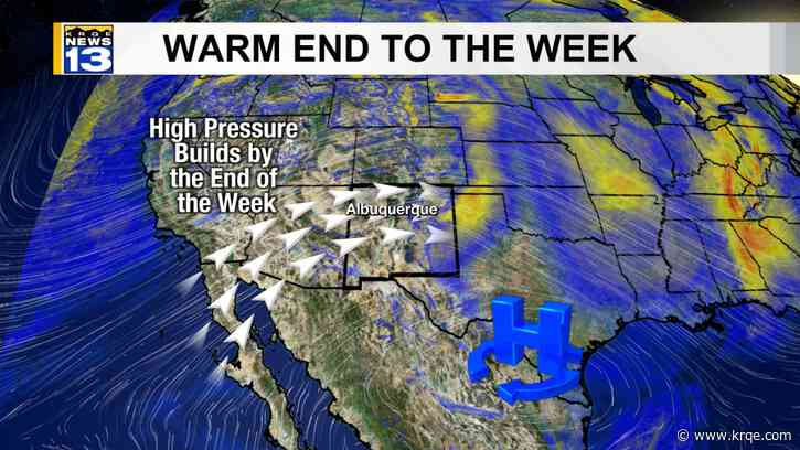 Warmer weather coming later this week