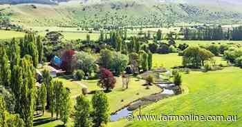 Convicts dug canals by hand on our first irrigation farm, now for sale