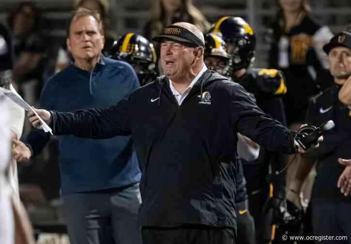 Foothill football coach Doug Case not ready to ‘graduate’ after special playoff win