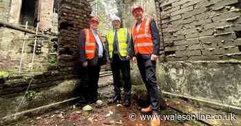 A historic grade two listed building is being saved in Swansea and you might be able to dine there one day soon