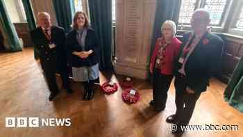 Forgotten memorial men honoured as relatives attend