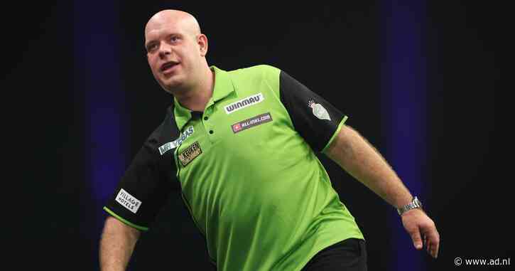 Waanzin op Grand Slam of Darts: Michael van Gerwen voor het eerst sinds 2010 na groepsfase al naar huis