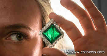 Aga Khan emerald fetches record $9 million at auction