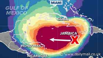 Hurricane tracker reveals update for storms Rafael and Sara - as one is upgraded and the other fizzles out