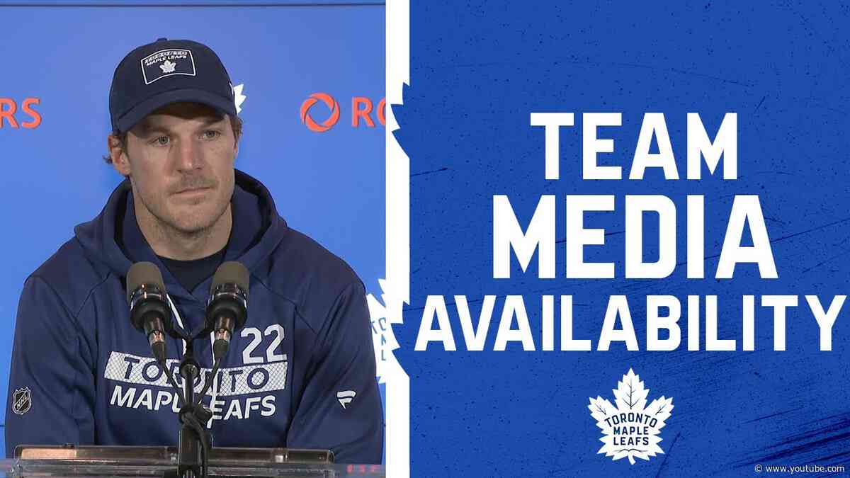 Maple Leafs Media Availability | Pregame vs Ottawa Senators | November 12, 2024