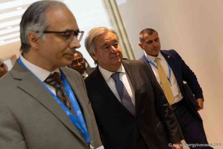 UN chief urges faster climate action as COP29 opens