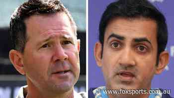 ‘Prickly character’: Ponting hits back at under-fire India coach after ugly swipe