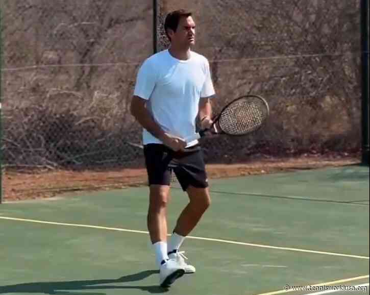 Watch: Roger Federer combines safari with tennis during incredible African adventure