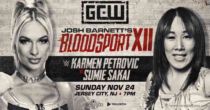 NXT’s Karmen Petrovic To Face Sumie Sakai At Josh Barnett’s Bloodsport XII