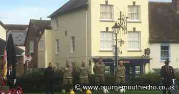 Hundreds in Wimborne pay their respects to the fallen