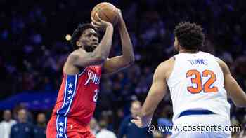 76ers' Joel Embiid struggles in season debut vs. Knicks, wants to play in second half of back-to-back vs. Cavs