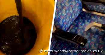 Shocking footage from cleaner reveals just how dirty London Tube seats are