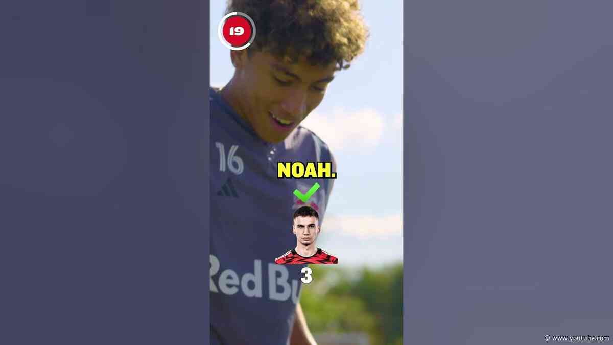 Julian Hall Juggling Challenge | New York Red Bulls #football #rbny #soccer #JulianHall