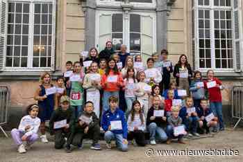 Leerlingen Taborschool kiezen voor talent en exposeren in Kasteel van Poeke