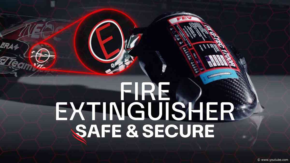 How F1 Cars Extinguish Fires | Safe & Secure x Crowdstrike