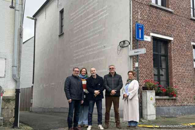 Dit gedicht is niet bestand tegen regen, maar dat is net de bedoeling: Stijn Vranken stelt ‘Behalve Het Verdwijnen’ voor in Sint-Amands