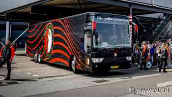 Explosief naar bus van jeugdteam Feyenoord gegooid bij oefenduel in Utrecht