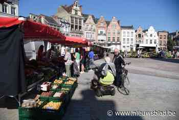 Kramen maandagmarkt verhuizen van Grote Markt naar Vlasmarkt