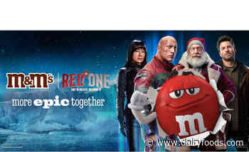 M&M's inks Amazon collaboration for "Red One" holiday movie