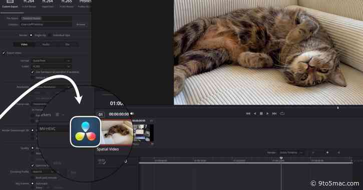 DaVinci Resolve 19.1 with spatial video editing support now available on the Mac App Store