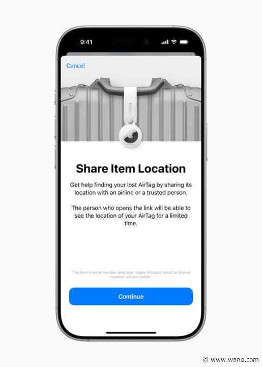 Apple announces new feature to help airlines track your lost luggage