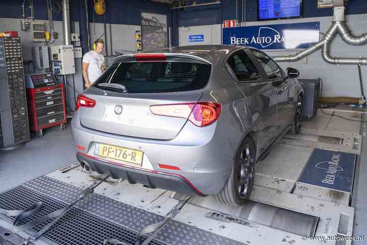 Alfa Romeo Giulietta 1.4 MultiAir (2017) - Op de rollenbank