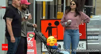 Virat- Anushka spend quality time with Vamika